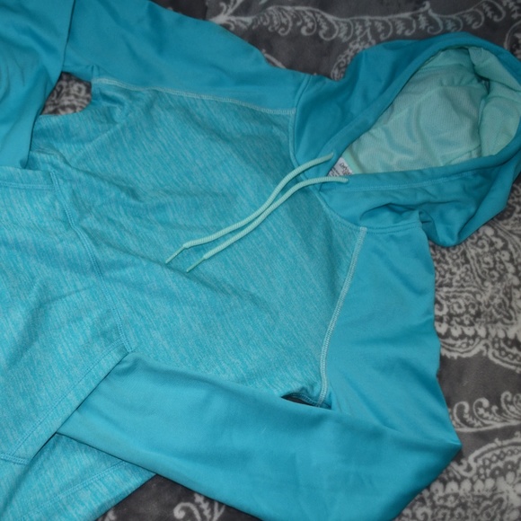 Blue Danskin Athletic Hoodie - Picture 1 of 2